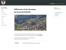 Tablet Screenshot of falkenfels.de